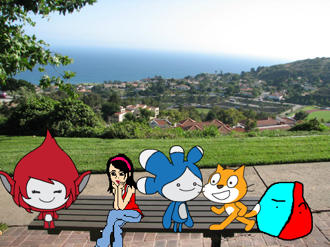 add yourself sittin' on a bench +1 remix