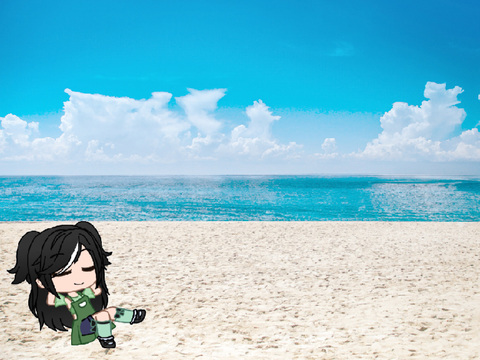 Remix and add your OC on the beach!