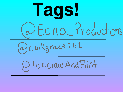 ONE Chance Tag! (read desc. new rule added) remix