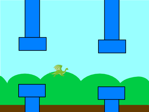 Flappy dragon