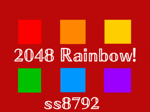 2048 Rainbow!