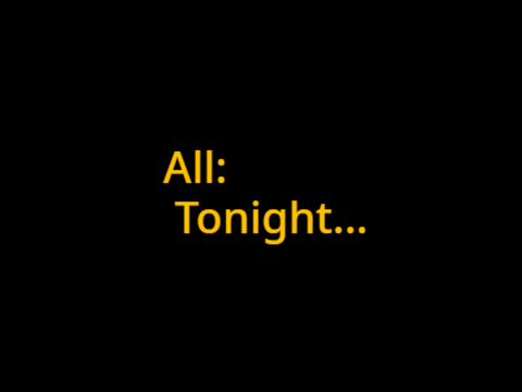 Story of tonight Lines - Hamilton on Scratch
