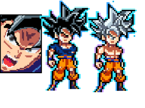 SWL UI & MUI Goku Sprite