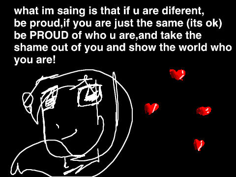 im different and im proud