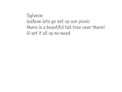 sylvon for the eevee show!