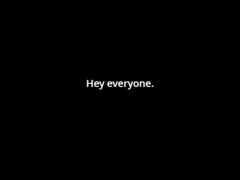 Hey Everyone.