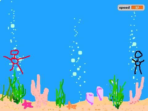 SWIMMING GAME