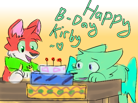 [MEME] Happy B-Day Kirby