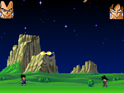 Goku Vs Vegeta 2:Goku's Super Sayian God