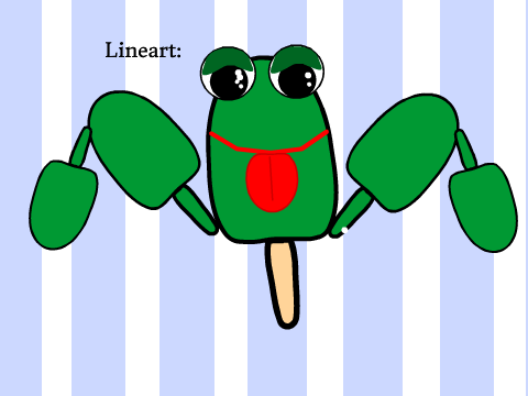 ~Popsicle Coloring Contest~ FROG EDDITION
