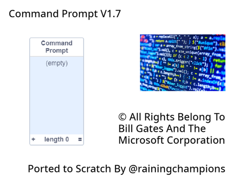 Command Prompt V3.4