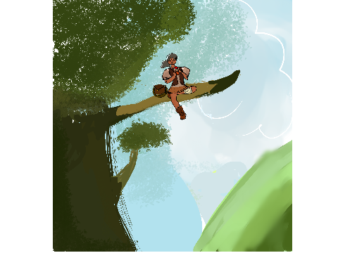 Up In The Trees