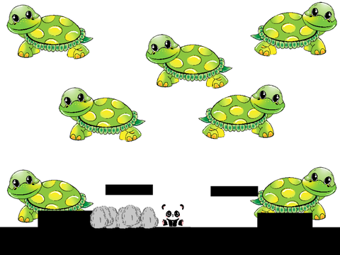 Panda Turtles - Level 1 of my platformer