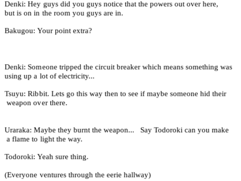 My Hero Academia Script: The Murder of Midnight remix