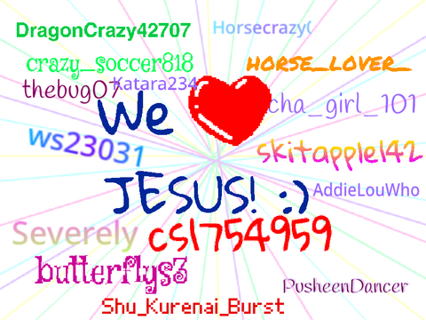 ✝ Sign your name if you love Jesus ✝  remix remix remix remix