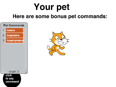 Make Your own pet!