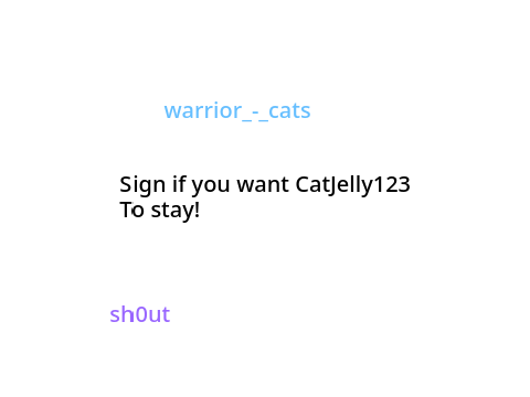 Sign If You want Catjelly to stay :D remix
