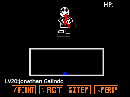 UNDERTALE Sans Boss (TROLL GOD) FIGHT :)