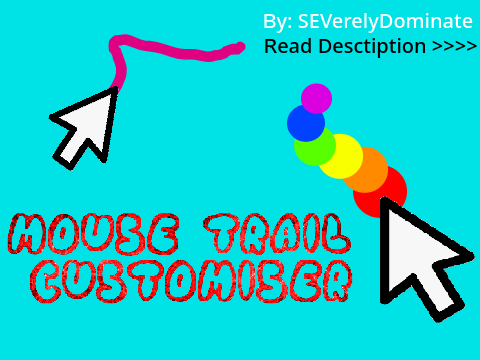 Mouse Trail Customizer