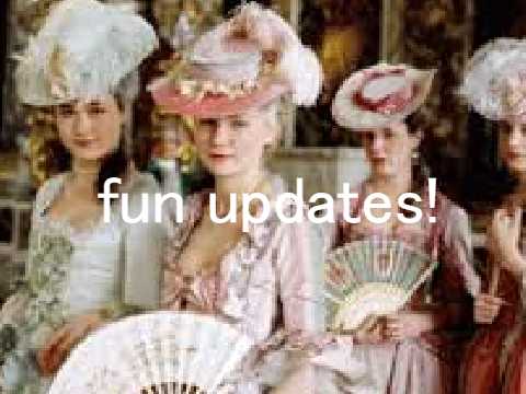 some fun updates!