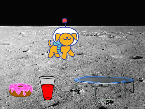 virtual space puppy