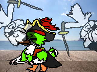 You Are a Pirate! [BUDGEY and GHOSTY]