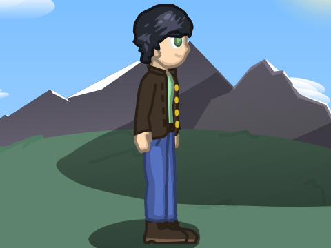 3D Art Test w/ New OC but it is ak's