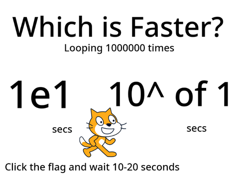 e vs pow: Which is Faster?