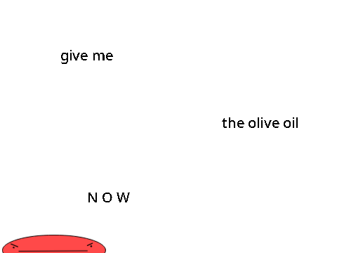 Jimmy heard you have olive oil