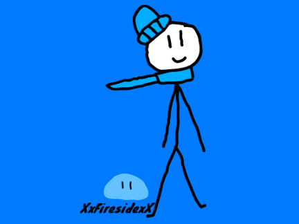 This is 8 scatcher that I draw!