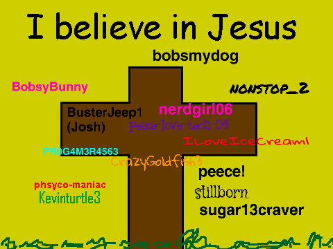 Sign Your Username If You Believe In Jesus