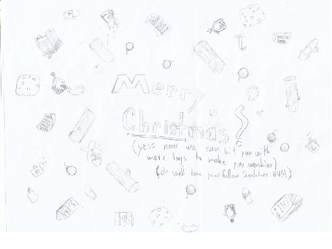 Merry(late) Christmas wildweasel!
