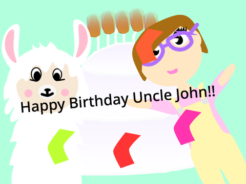 Happy birthday Uncle John