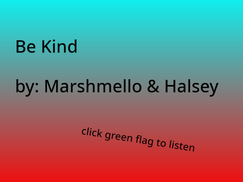 Be Kind - Marshmello & Halsey