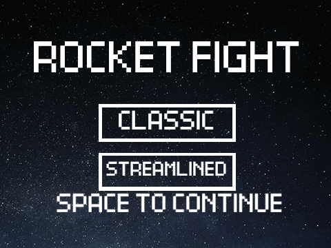 Rocket fight - 2 player