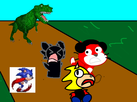 Add Yourself Running From the Dino remix remix remix