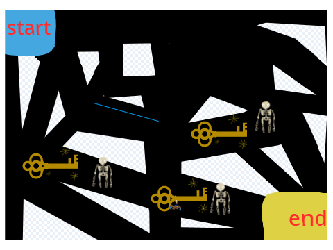 Maze game for pac man lovers