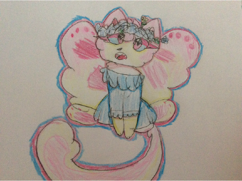  Fairy cat!!