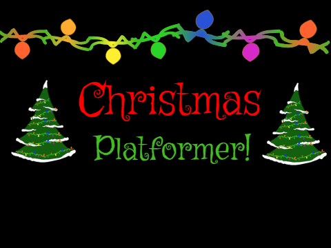 Christmas scrolling platformer: a game by @baseballscratch3116