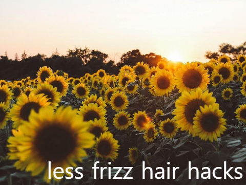 less frizz hair hacks 