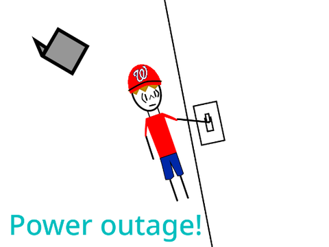 power outage: an animation
