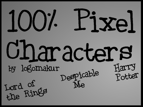 100% Pixel Characters