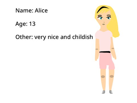 My background character