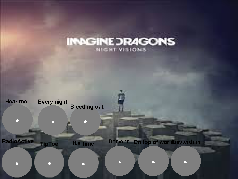Music collection imagine dragons night visions