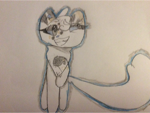 One of my med cats Collieflop!