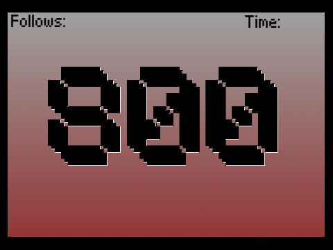 800 Follower Game!