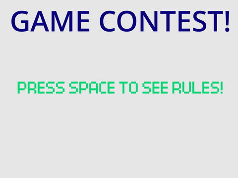 Game contest!!