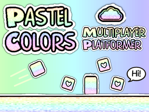 ☁️ ᴘᴀsᴛᴇʟ ᴄᴏʟᴏʀs! | Multiplayer and scrolling platformer 
