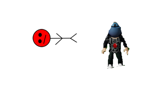 my scratch character vs. my roblox character