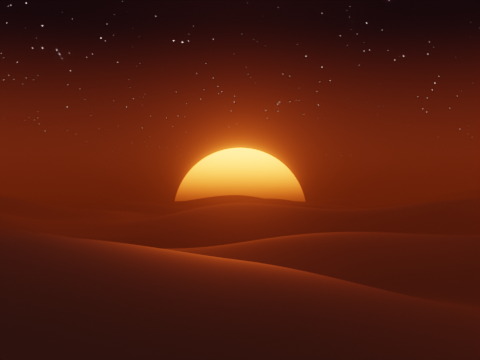 Desert Sunset